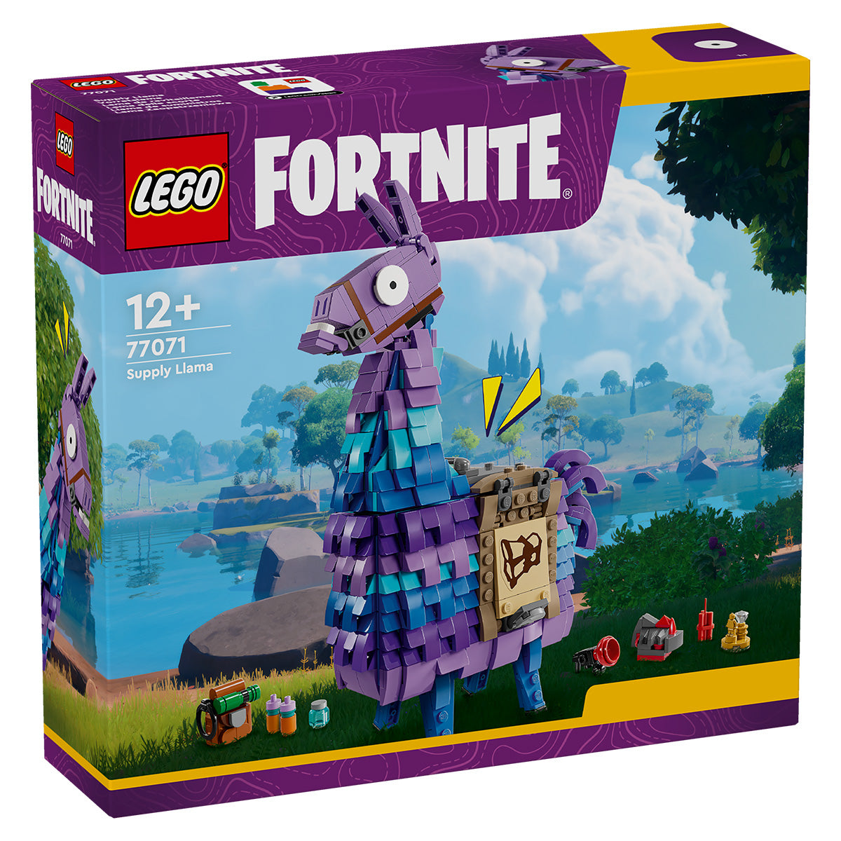 LEGO Fortnite 77071 Supply Llama - cutie fata