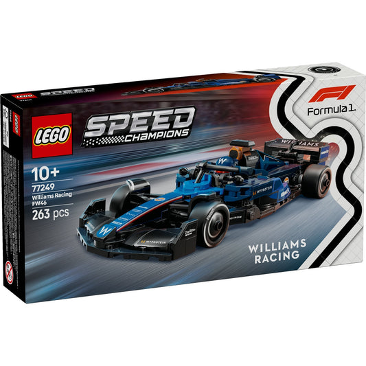 LEGO Speed Champions 77249 - Mașina de curse F1® Williams Racing FW46 - cutie fata