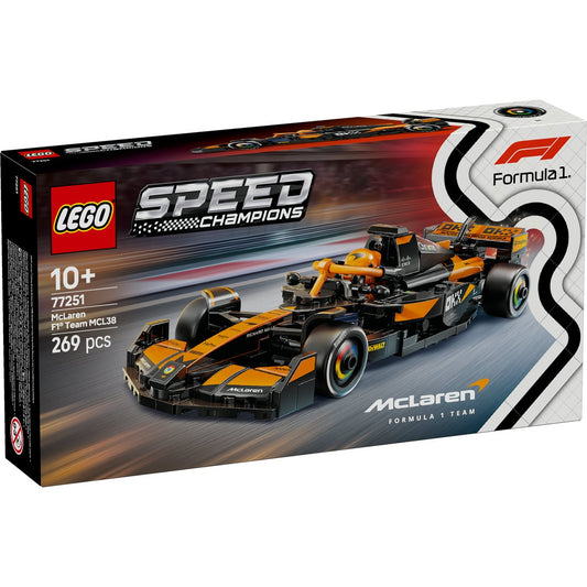 LEGO Speed Champions 77251 McLaren F1 Team MCL38 Race Car - cutie fata