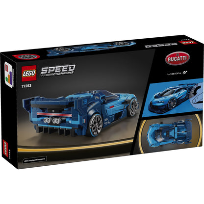 LEGO Speed Champions 77253 - Hipermașina sport Bugatti Vision GT - cutie spate